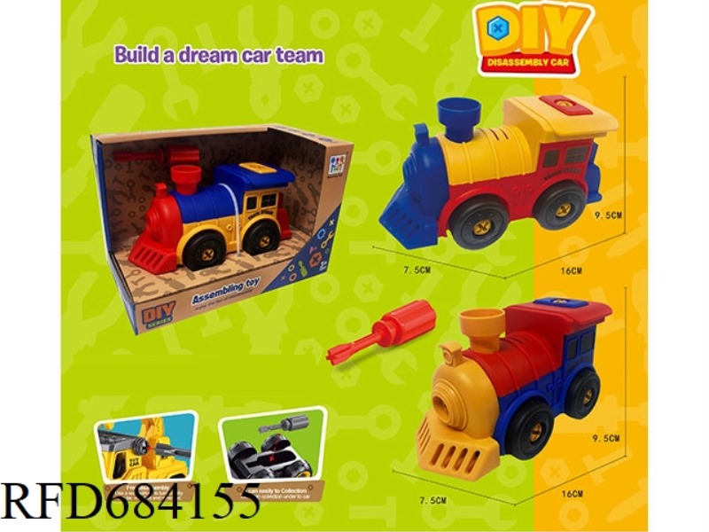 PUZZLE DISASSEMBLY AND ASSEMBLY TRAIN