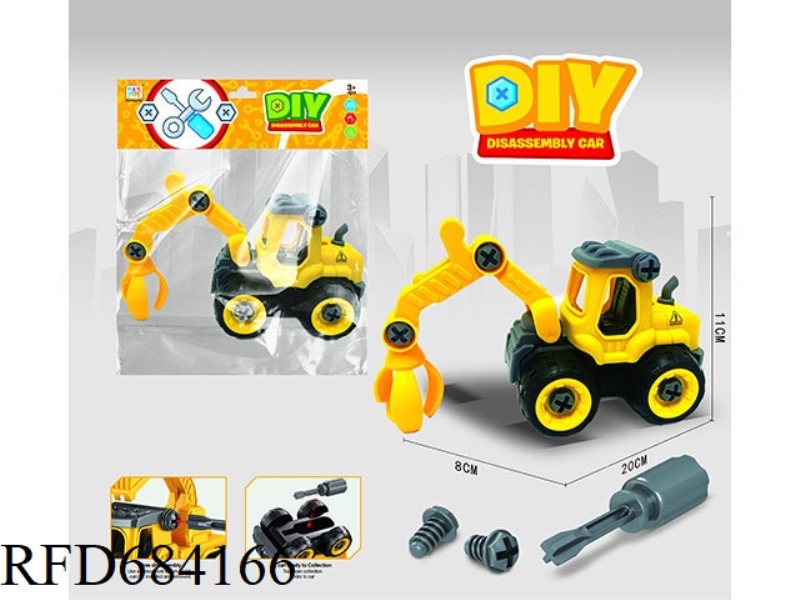 PUZZLE DISASSEMBLY AND ASSEMBLY ENGINEERING CRANE