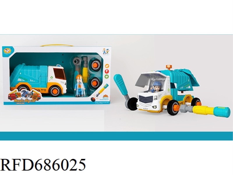 MANUAL DISASSEMBLY AND ASSEMBLY OF THE MUSIC REBOUND SANITATION VEHICLE