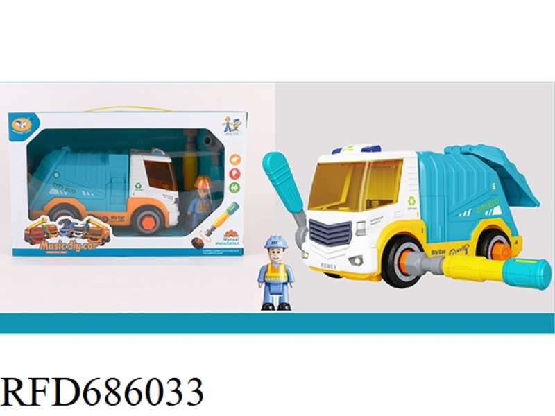 MANUAL DISASSEMBLY AND ASSEMBLY OF THE MUSIC REBOUND SANITATION VEHICLE