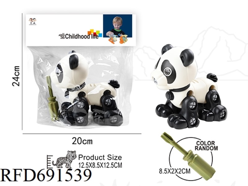 DISASSEMBLE AND ASSEMBLE THE PANDA