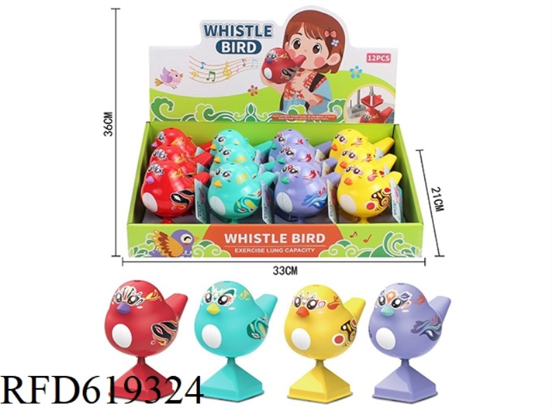 WATERBIRD WHISTLE 12PCS