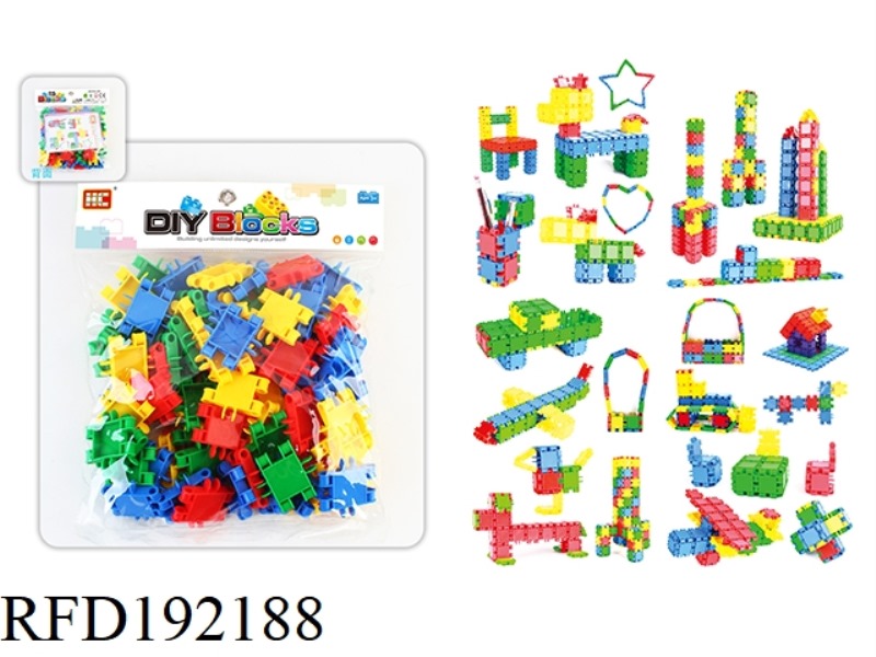 BLOCK/PUZZLE 72PCS