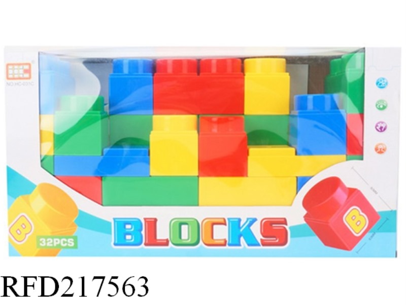BUILDING BLOCK 32PCS