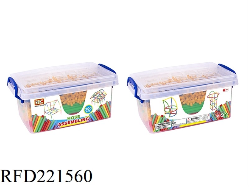 STRAW BUILDING BLOCKS 300PCS