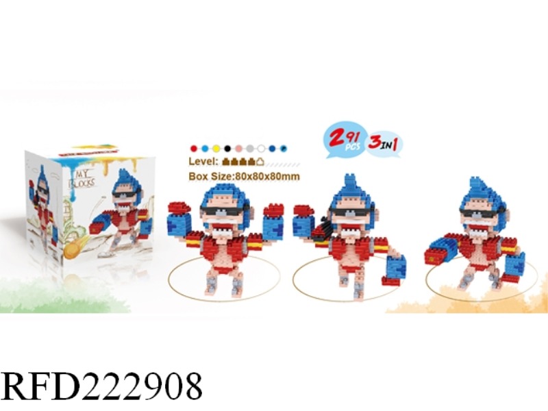 BUILDING BLOCK 739PCS