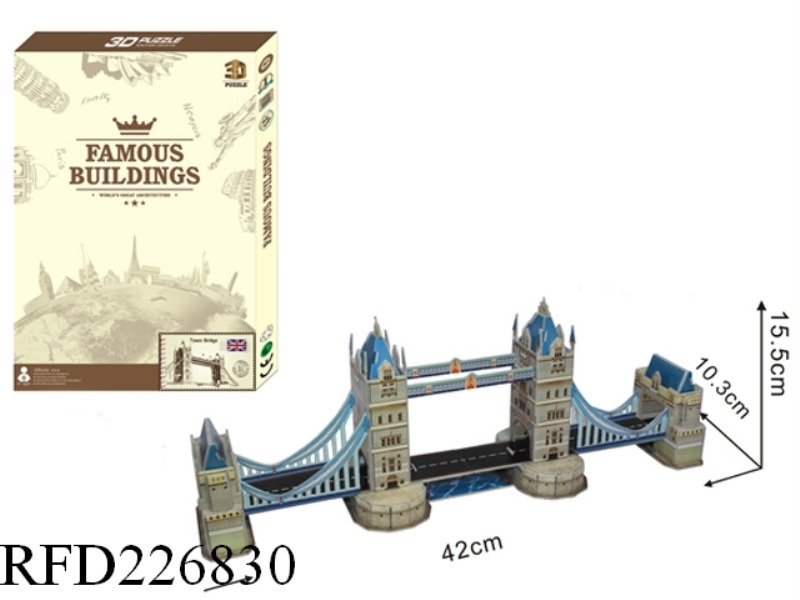 PUZZLE-TOWER BRIDGE OF LONDON 41PCS