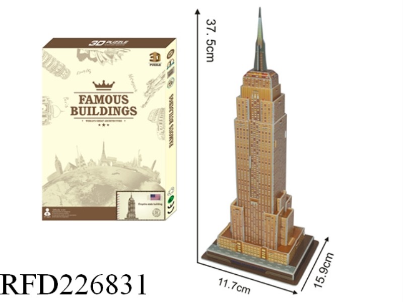 PUZZLE-EMPIRE STATE BUILDING 34PCS