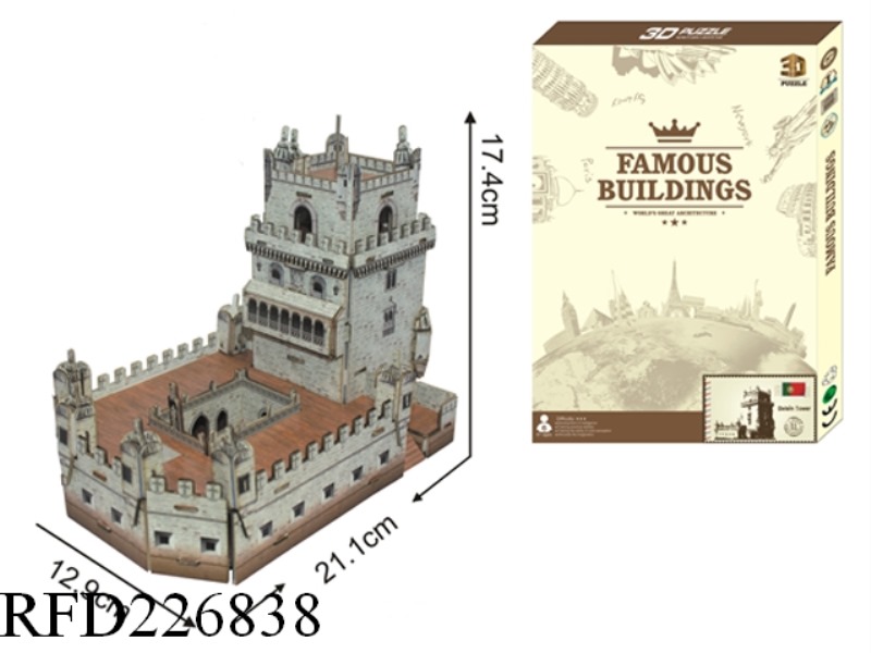 PUZZLE-BELEM TOWER 31PCS