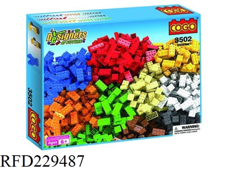 FREE ASSEMBLING/550 PIECES