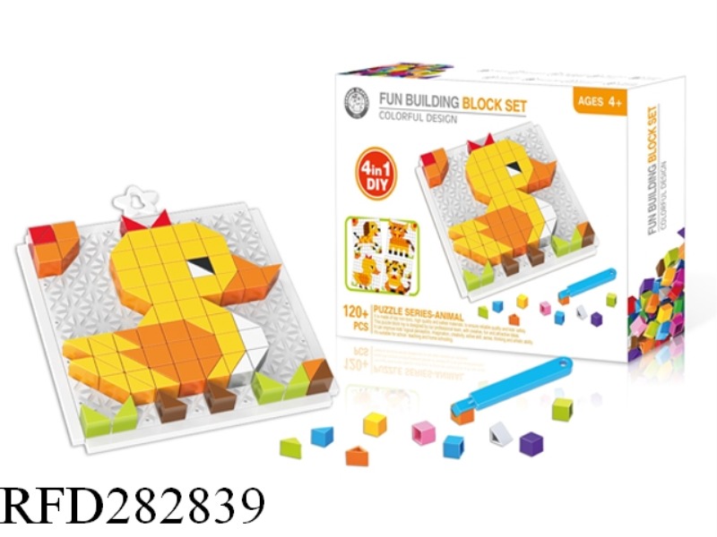 ANIMAL BLOCK PUZZLE SERIES 120+PCS