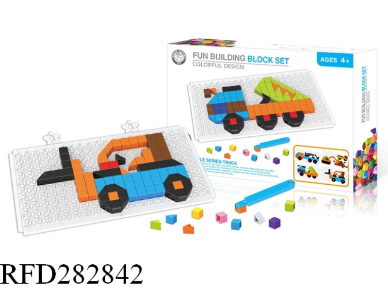 SHOP TRUCK BLOCK PUZZLE SERIES 180+PCS