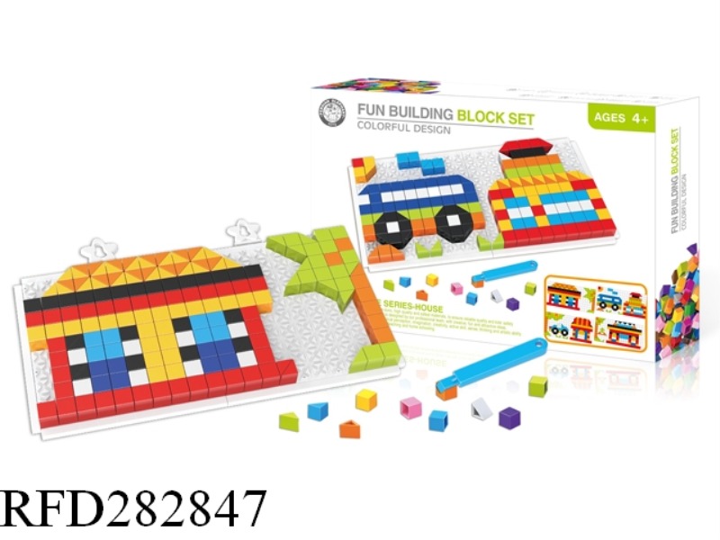 BUILDING BLOCK PUZZLE SERIES 240+PCS