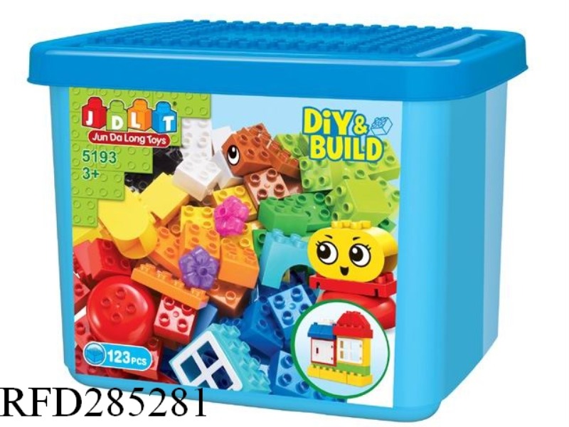 BUILDING BLOCK 123 PCS