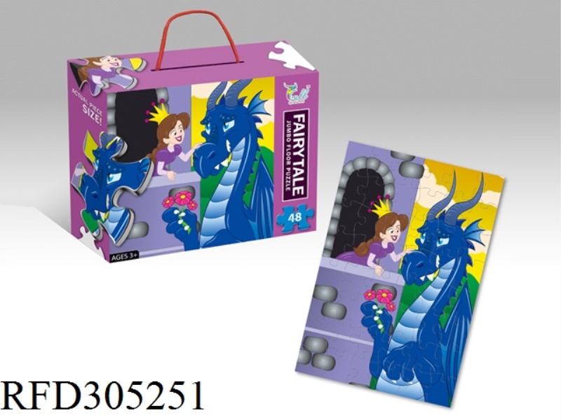FAIRY TALES PUZZLE 48PCS