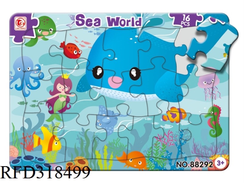 16PCS DOUBLE PUZZLE
