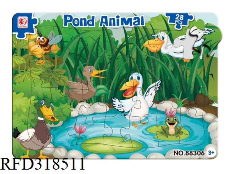33PCS DOUBLE PUZZLE