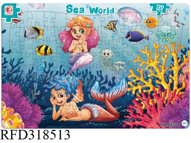 120PCS DOUBLE PUZZLE