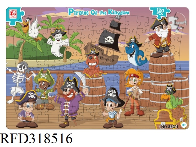 120PCS DOUBLE PUZZLE