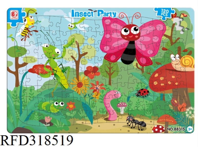 120PCS DOUBLE PUZZLE