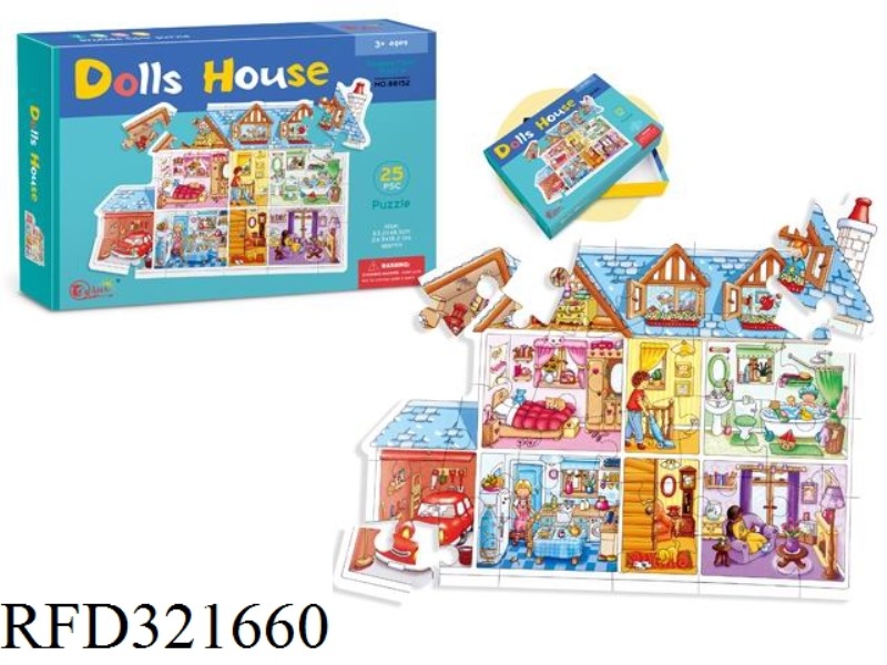25PCS SPECIAL-SHAPED PUZZLE