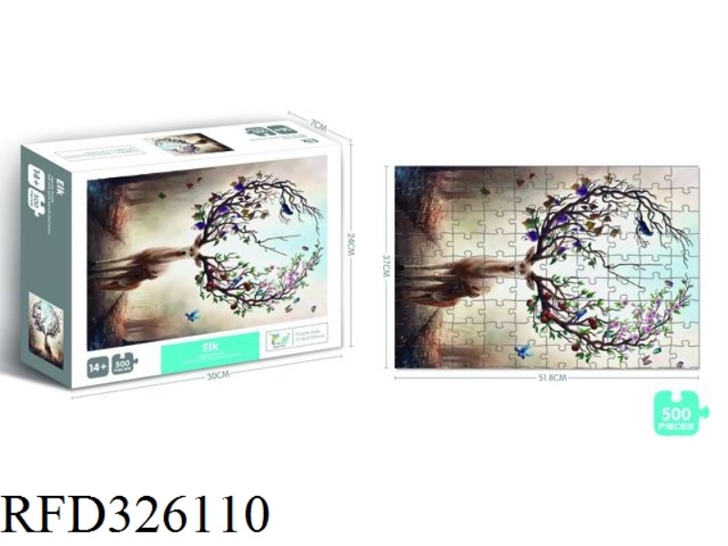 ELK PUZZLE 500 PCS