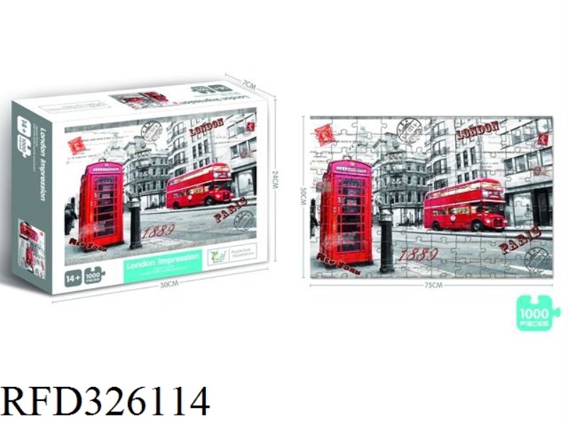 LONDON PUZZLE 1000PCS