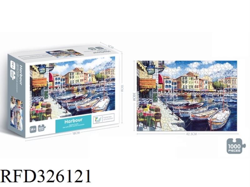 HARBOR PUZZLE  1000PCS