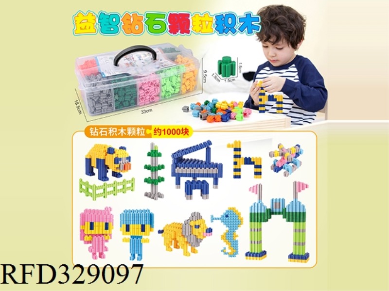 ABOUT 1000 DIAMOND BLOCKS