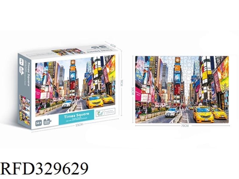 TIMES SQUARE PUZZLES 1000PCS