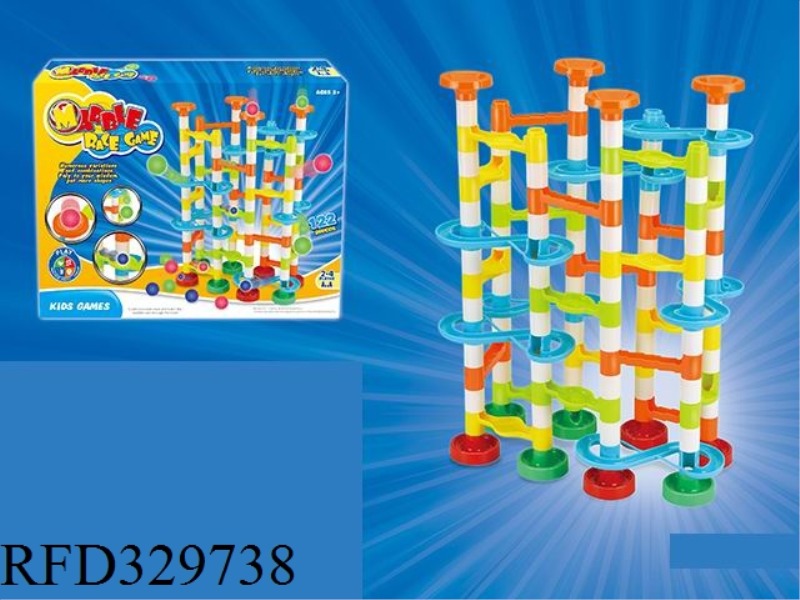 HIGH PRECISION PATENTED TRACK BALL BLOCKS (122PCS)