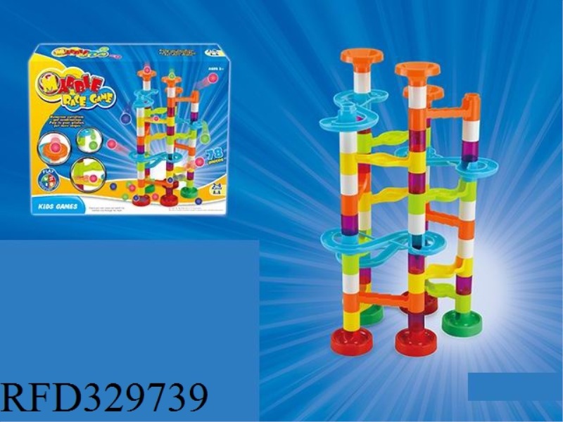 HIGH PRECISION PATENTED TRACK BALL BLOCKS (78PCS)