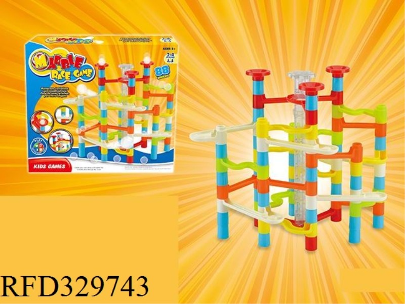 HIGH PRECISION PATENT CIRCULAR TRACK BALL BUILDING BLOCKS (88PCS)