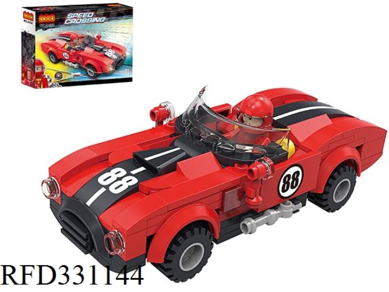 PUZZLE BLOCKS/SMALL PARTICLES/NEW RACING SERIES 173PCS