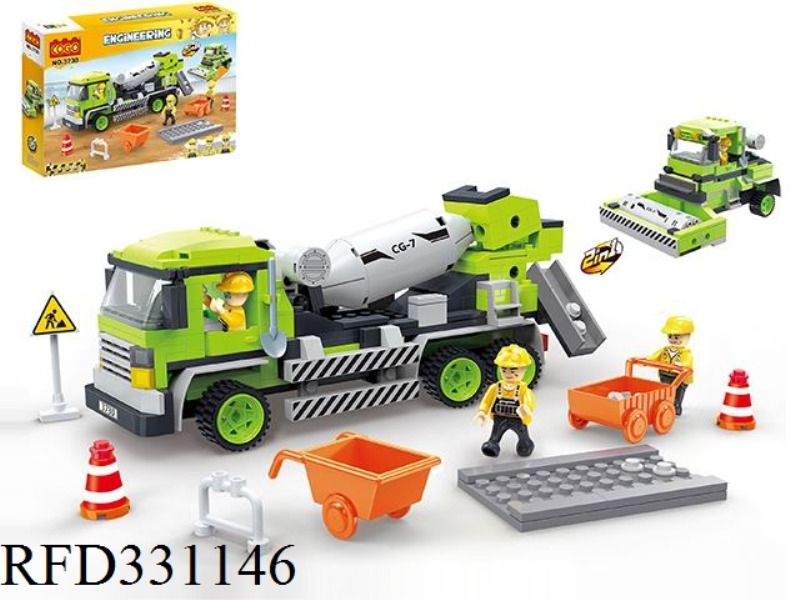 PUZZLE BLOCKS/SMALL PARTICLES/ENGINEERING SET SERIES 344PCS