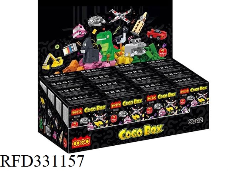 PUZZLE BLOCKS/SMALL PARTICLES/NEW BLIND BOX DIY SMALL SET (16 MODELS MIXED INTO THE DISPLAY BOX)