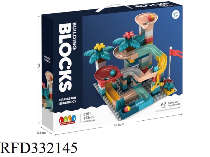 CREATIVE SLIDE BLOCKS 133PCS