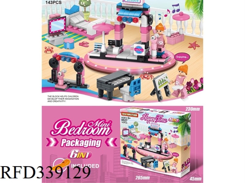 HAPPY HOUR SIX IN ONE 143PCS
