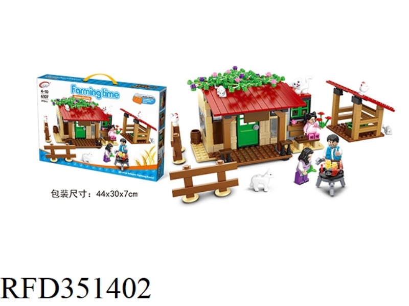 HAPPY FAMILY BUILDING BLOCKS 392PCS