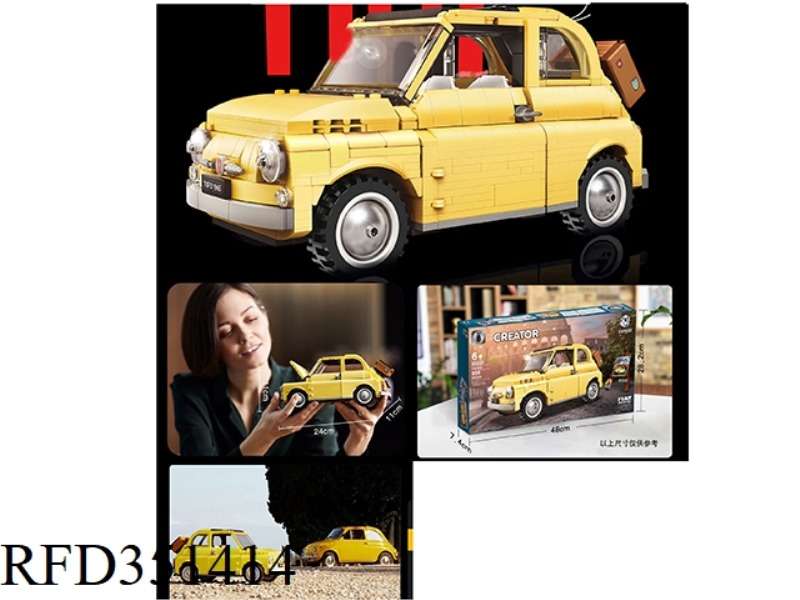 FIAT 500 BUILDING BLOCKS 996PCS