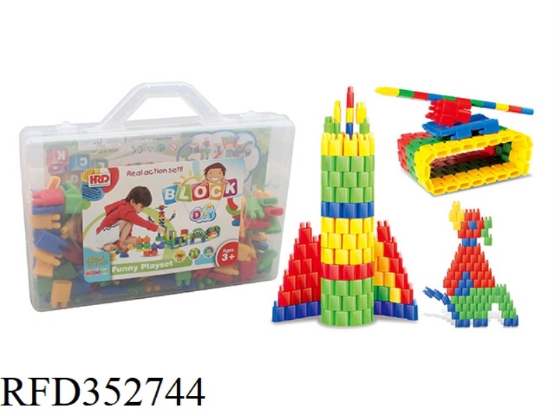 BULLET DIY VARIETY BUILDING BLOCKS/192PCS