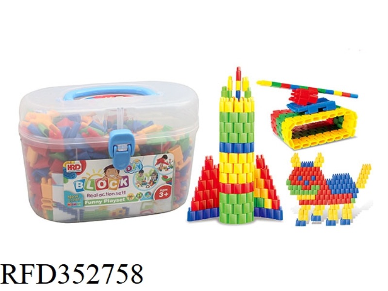 BULLET DIY VARIETY BUILDING BLOCKS/528PCS