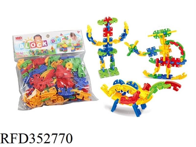 CONSTRUCT DIY VARIETY BLOCKS/ABOUT 130PCS