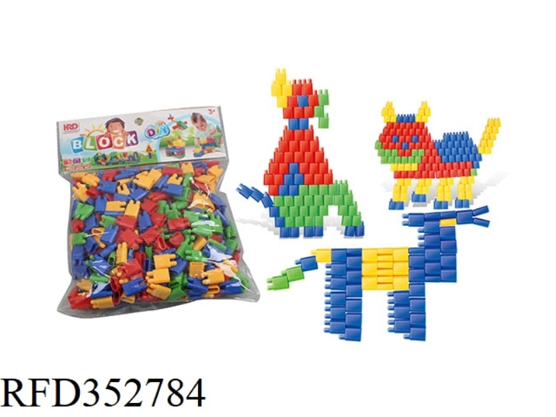 BULLET DIY VARIETY BUILDING BLOCKS/384PC