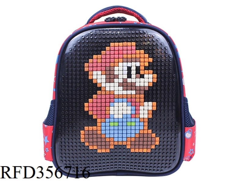 PUZZLE BACKPACK (BLACK
)