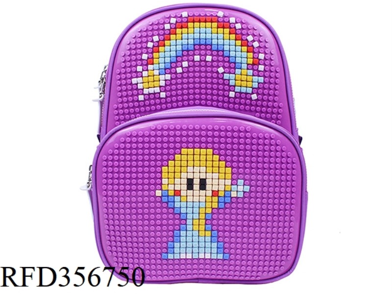 PUZZLE BACKPACK (PURPLE
)