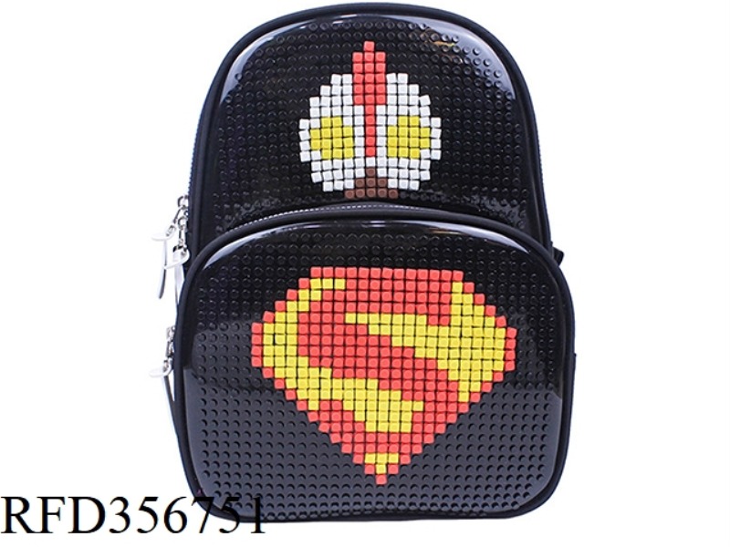 PUZZLE BACKPACK (BLACK
)