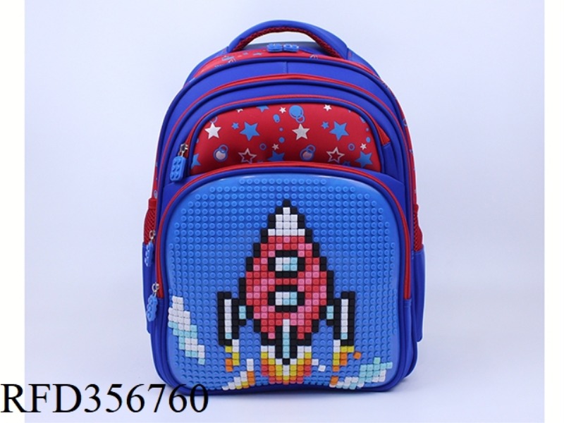 PUZZLE BACKPACK (BLUE
BLUE)