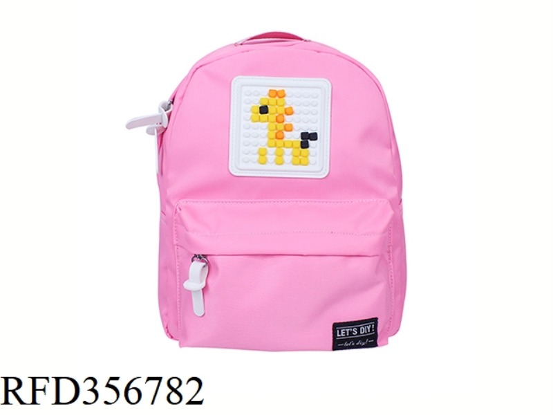 PUZZLE BACKPACK (PINK
)