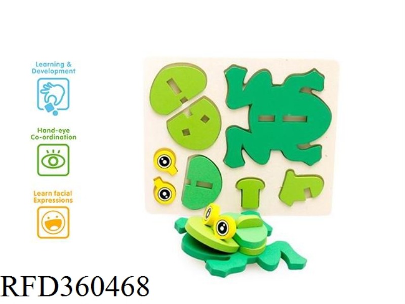 FROGS PLAY IN THREE DIMENSIONS